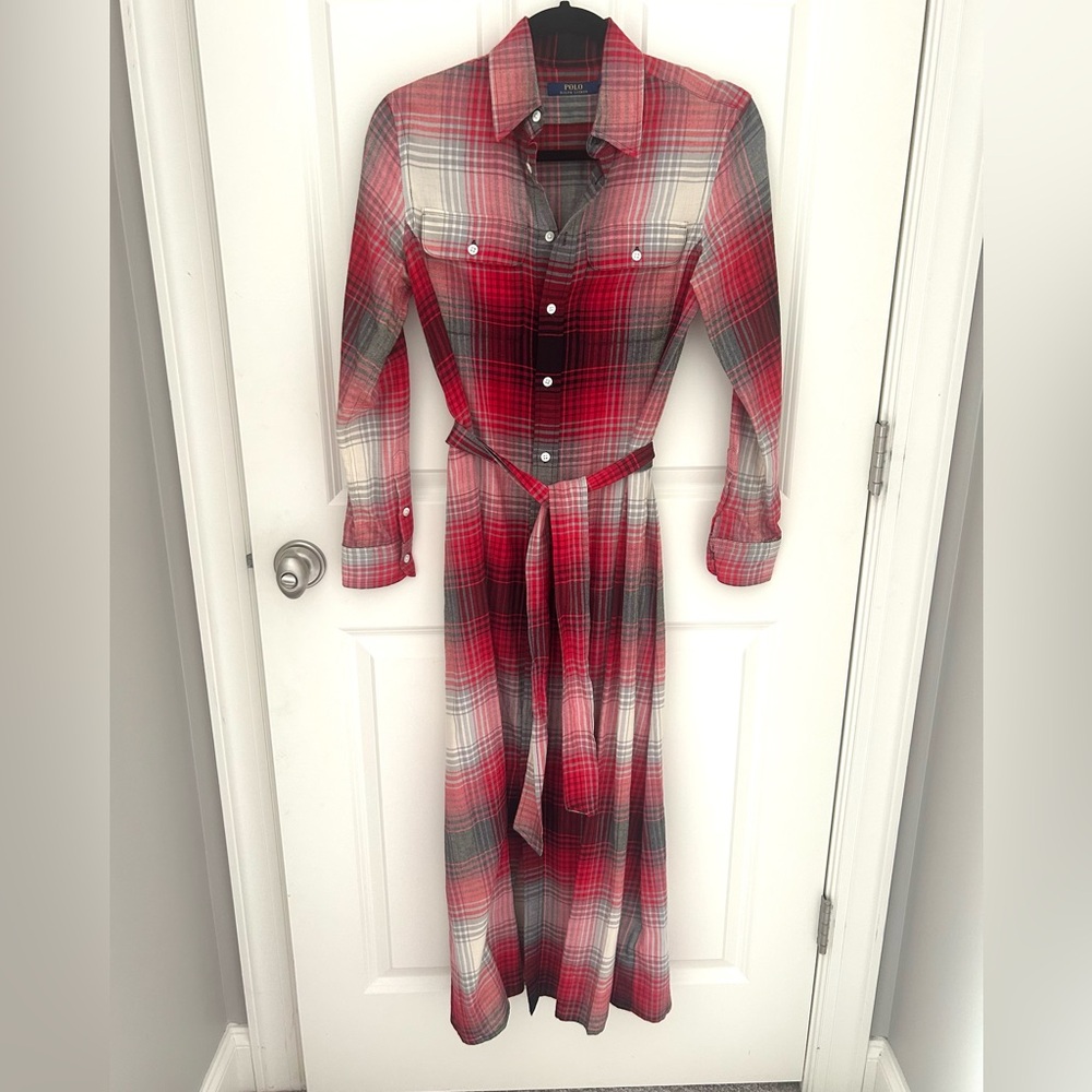 NWOT Polo Ralph Lauren Stephanie shirt dress - Picture 2 of 4